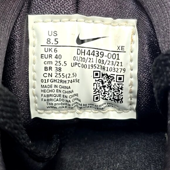 Nike Air Huarache Black Running Sneaker Shoes Women's Size 8.5 - Picture 12 of 12